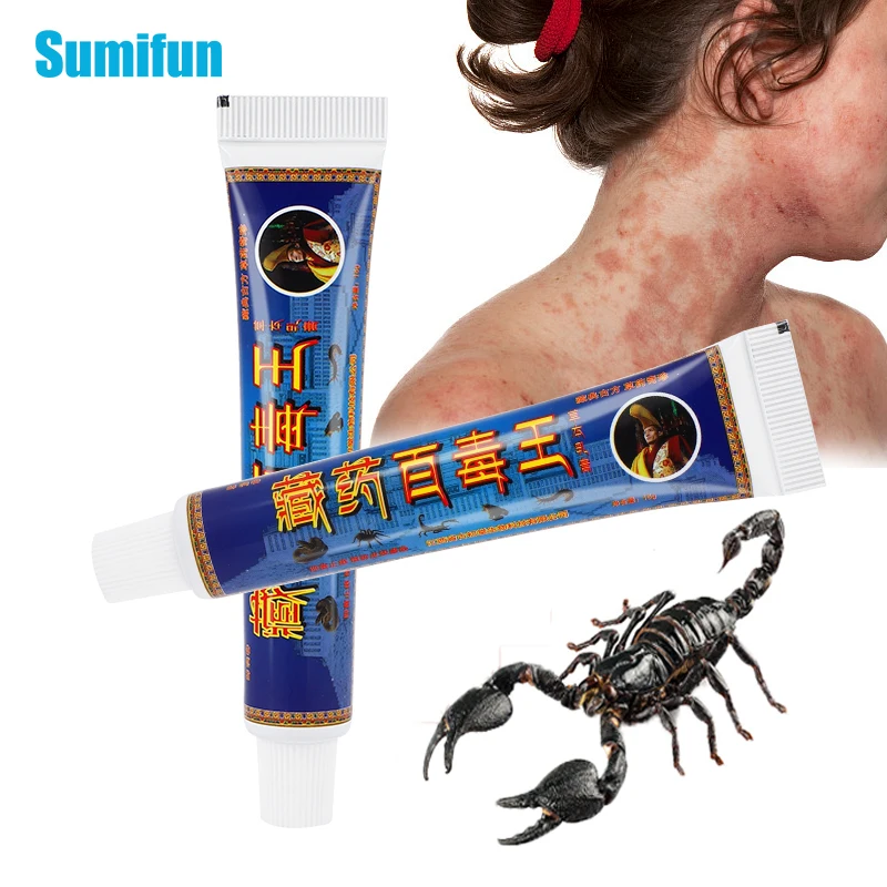 

Антибактериальное средство против псориаз скорпиона, яда псориаз, дерматит крем против зуда для ухода за кожей, лечения краковины