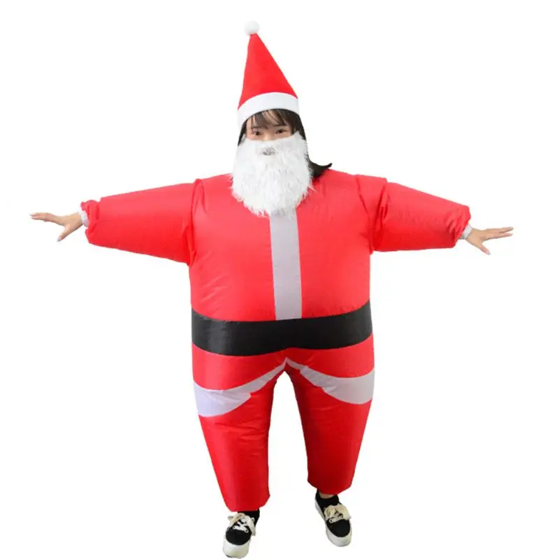 

Children's Santa Inflatables Fun Festival Kids Show Dress Up dressing Suit Prop