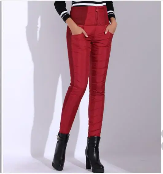 Брюки GareMay женские обтягивающие утепленные с эластичной талией|Брюки| |