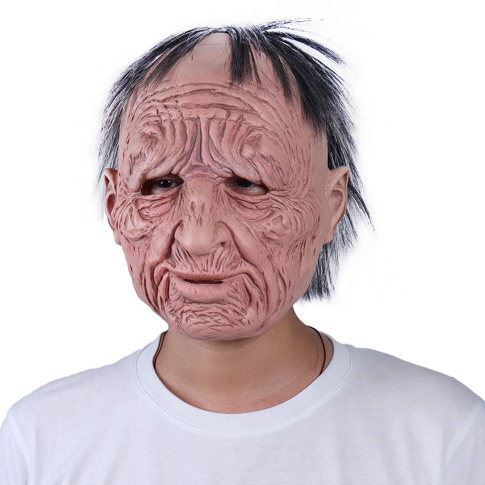 Маска на Хэллоуин маски дедушки мужские Олди старики косплей латексные лицо