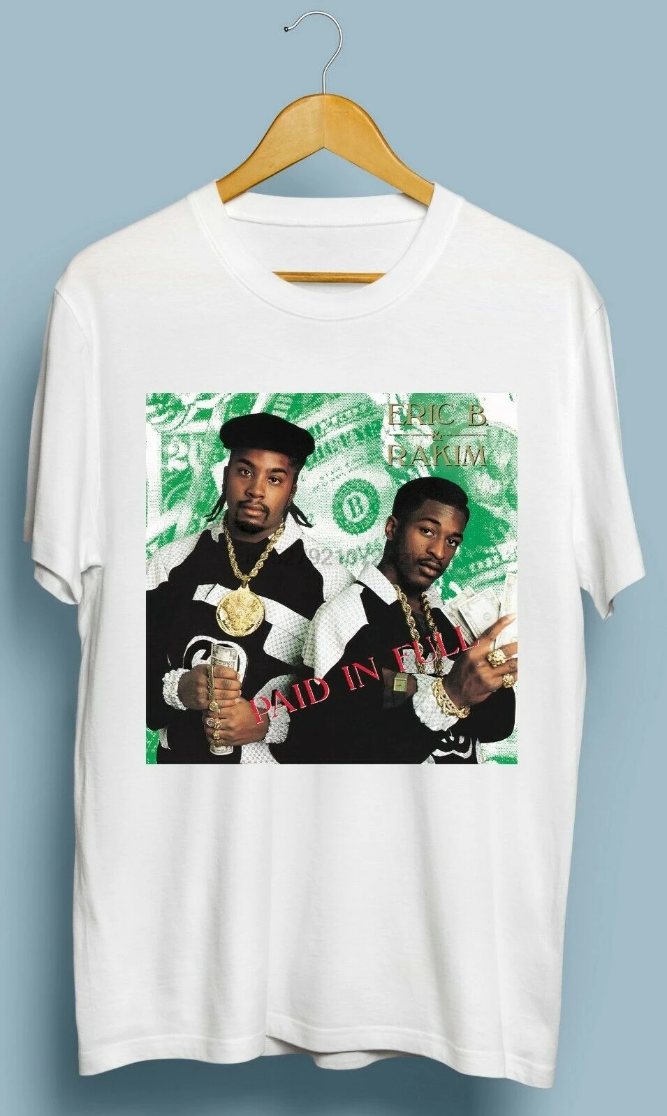 Винтажная Футболка Eric B Rakim PAID In FULL размеры s m l xl 2XL | Мужская одежда