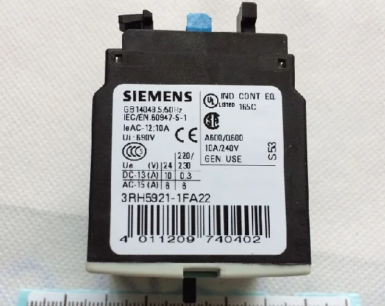 1 шт. Siemens 3RH5921-1FA22 вспомогательный контакт 2NO + 2NC-новый | Безопасность и защита