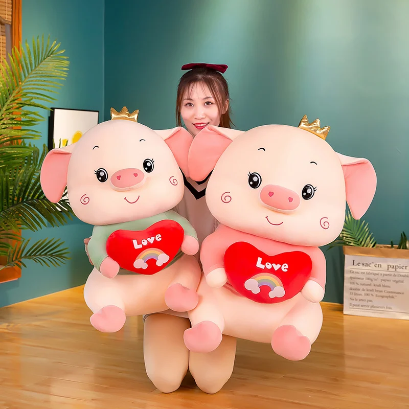Большой Размеры игрушки Новый Kawaii мягкие кукла аниме плюшевые розовые
