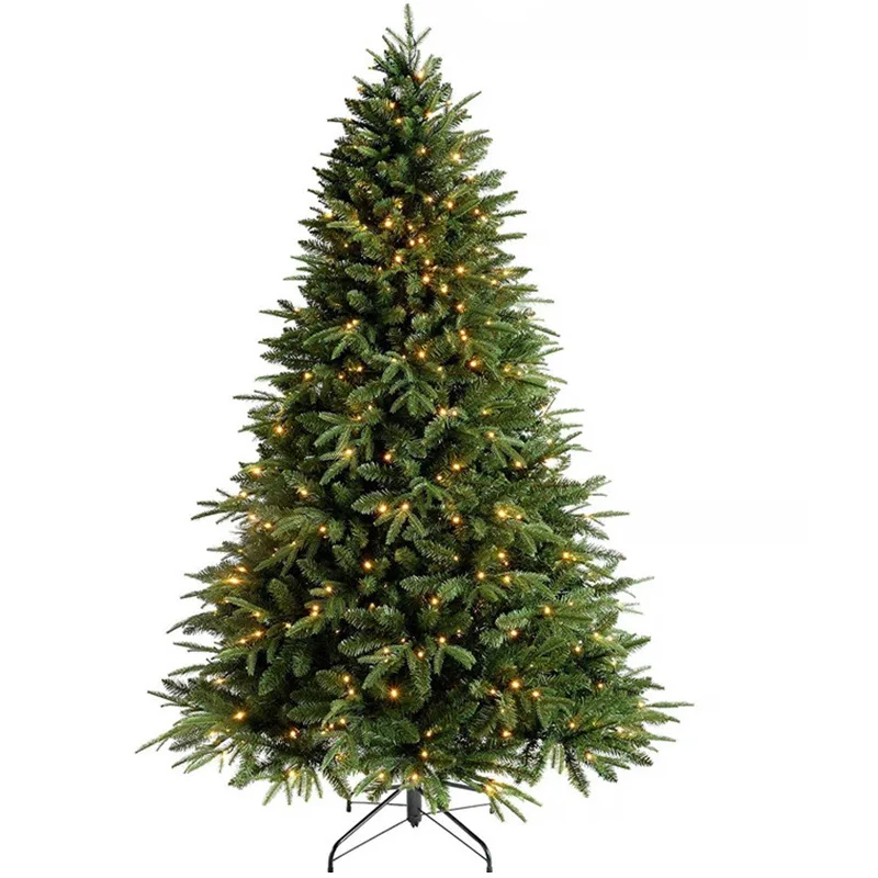 

120/240cm Christmas Decoration PVC Reusable Christmas Trees 2022 New Year Decor Navidad Green High Quality Christmas Tree 1PCS