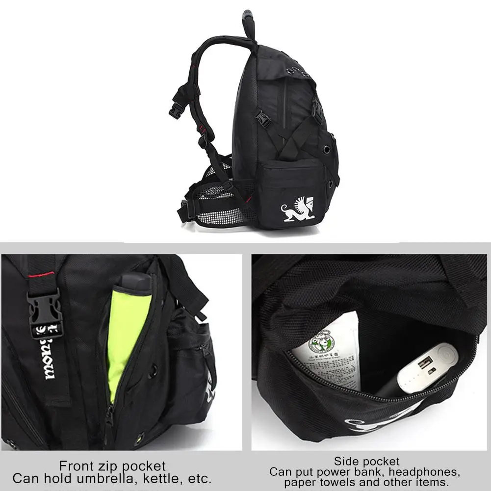 Водонепроницаемый Многофункциональный мотоциклетный шлем вместительный рюкзак