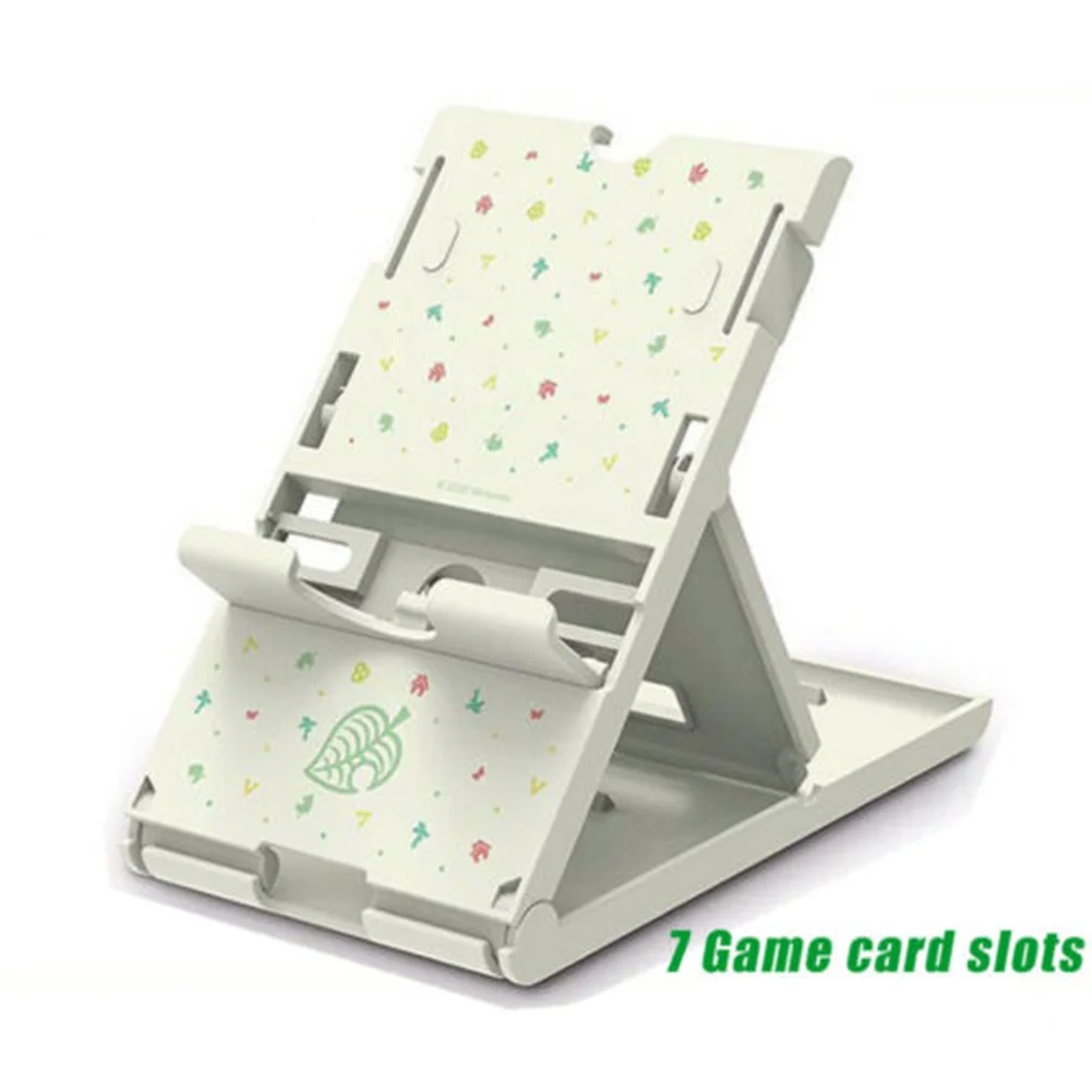 Складная портативная игровая подставка с мультяшным принтом держатель для игр