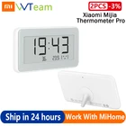 Смарт-часы Xiaomi Mijia с термометром и влажностью, электронные цифровые часы, электронные часы, измеритель влажности, рабочий Mi Home