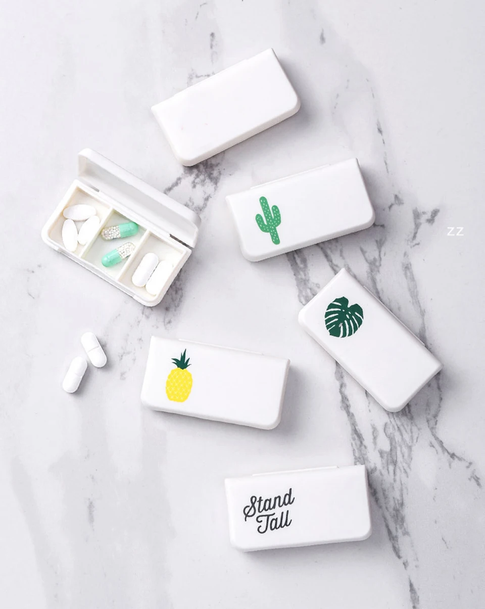 Портативная маленькая медицинская коробка дорожный органайзер для хранения