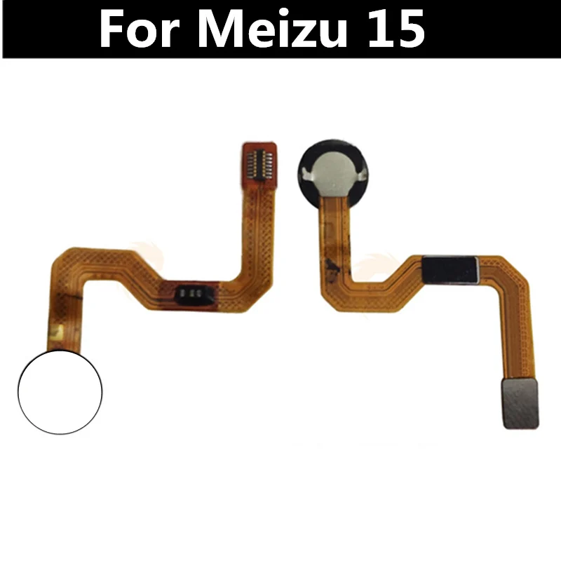 Для Meizu 15 Lite Fingerprint гибкий кабель для Meizu 15 Plus задняя кнопка домой датчик отпечатков пальцев гибкий кабель Запчасти