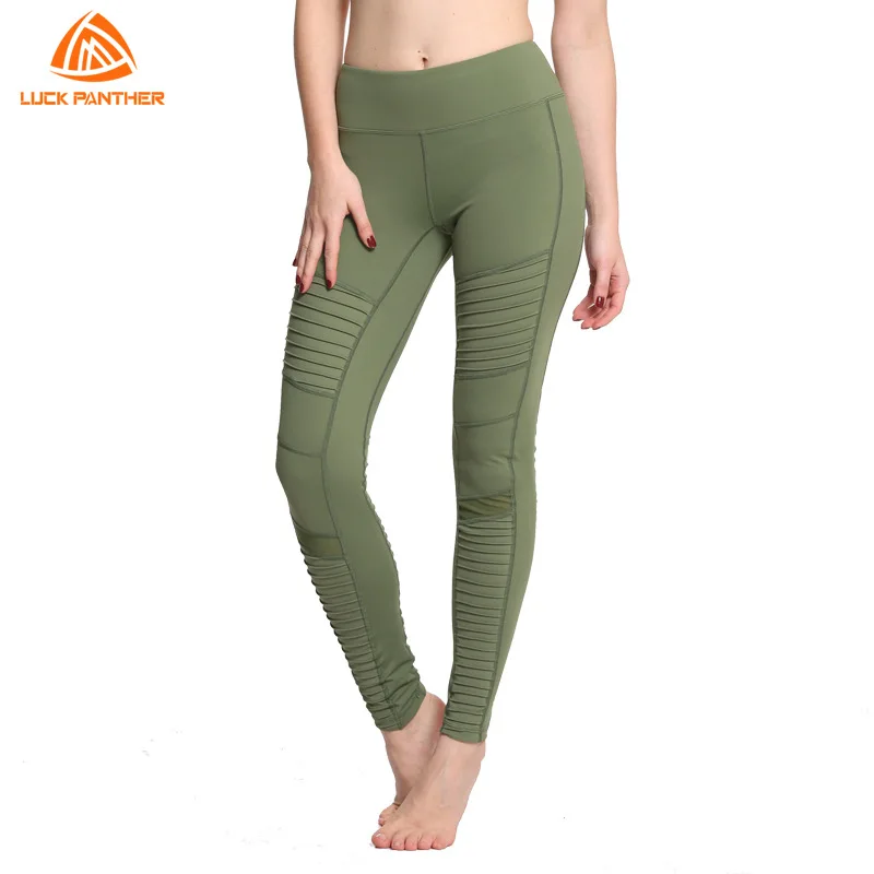 

2020 Summer New Wrinkle Yoga Pants Womens Outdoor Running Fitness Athletic Leggings Suit /30