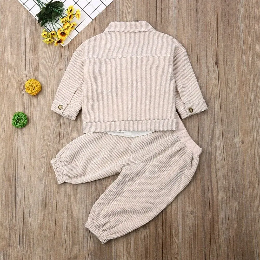 Комплект одежды из 3 предметов для мальчиков хлопковая белая футболка +