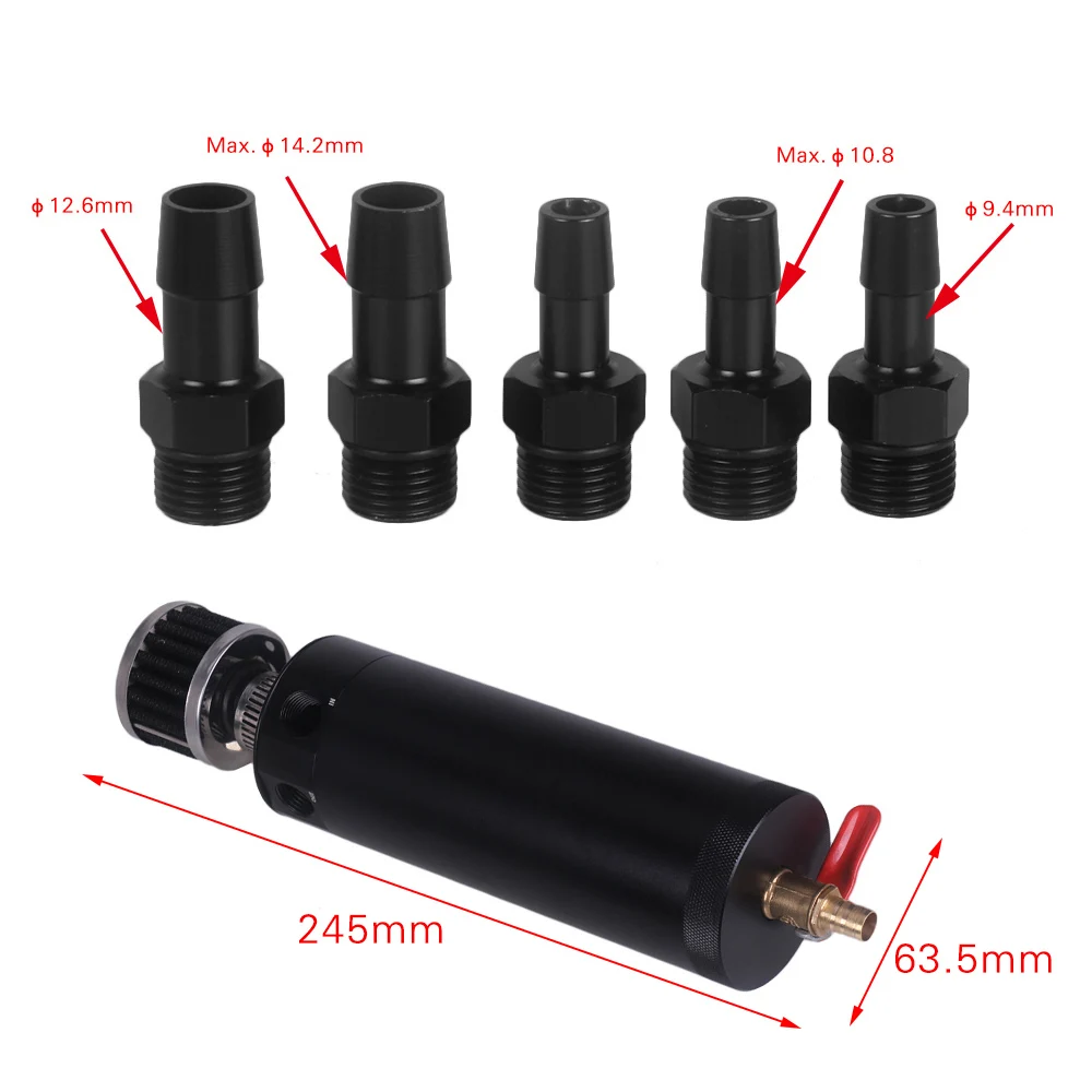 Горячее предложение Новый Черный Заготовка алюминиевый двигатель Baffled