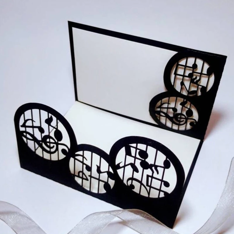 

K3NA Musical Note Metal Cutting Dies Stencil Scrapbooking DIY Album Stamp Paper Card Embossing Decoration