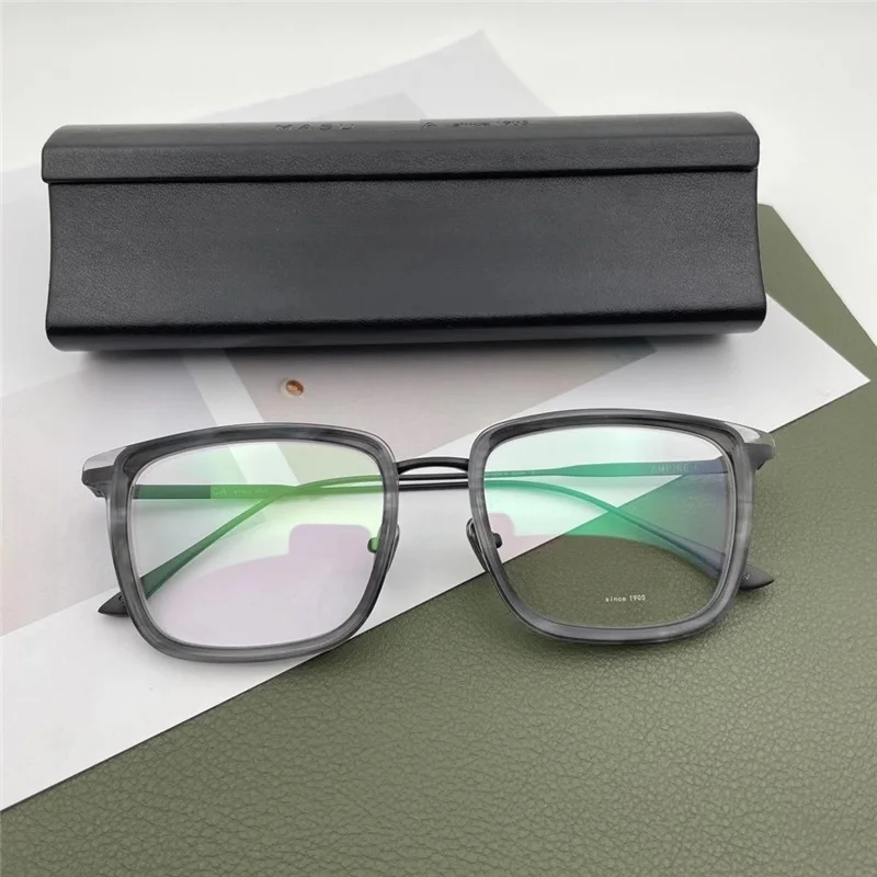 Оправа для очков Мужская квадратная с большим лицом японские оправы ручной