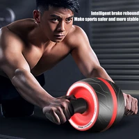 tcmhealth automatic rebound fitness ab roller abdominal muscle wheel men and women home fitness equipment belly reduction