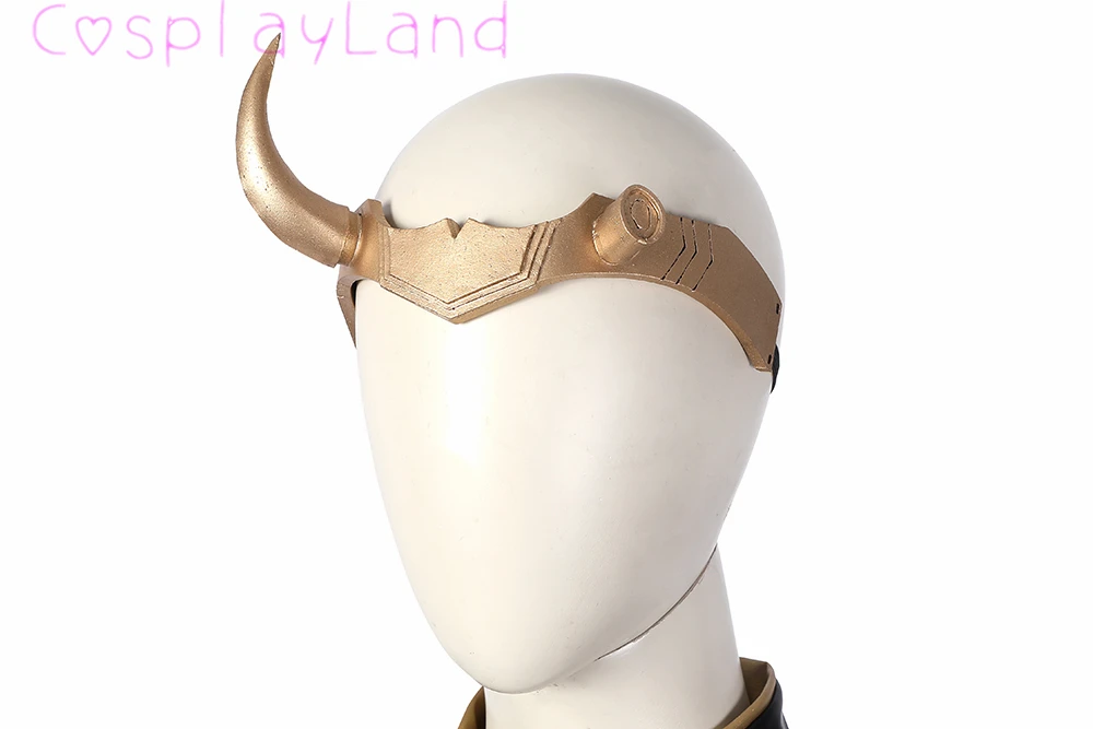 Костюмы на Хэллоуин аксессуары для косплея Loki женская маска с рожками необычная