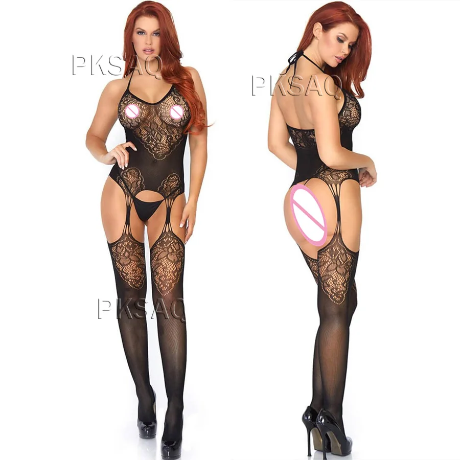 Женское Эротическое нижнее белье комбинация женское сексуальное Порно боди