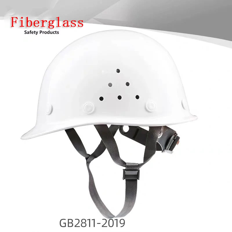 Жесткий головной убор строительный участок утолщенный белый электрическое