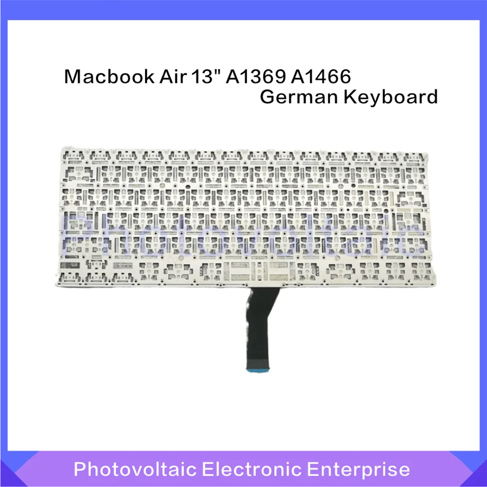Новая Германия немецкая клавиатура для ноутбука Macbook Air 13 &quotA1369 A1466 2011 2012 2013 2014 2015 |