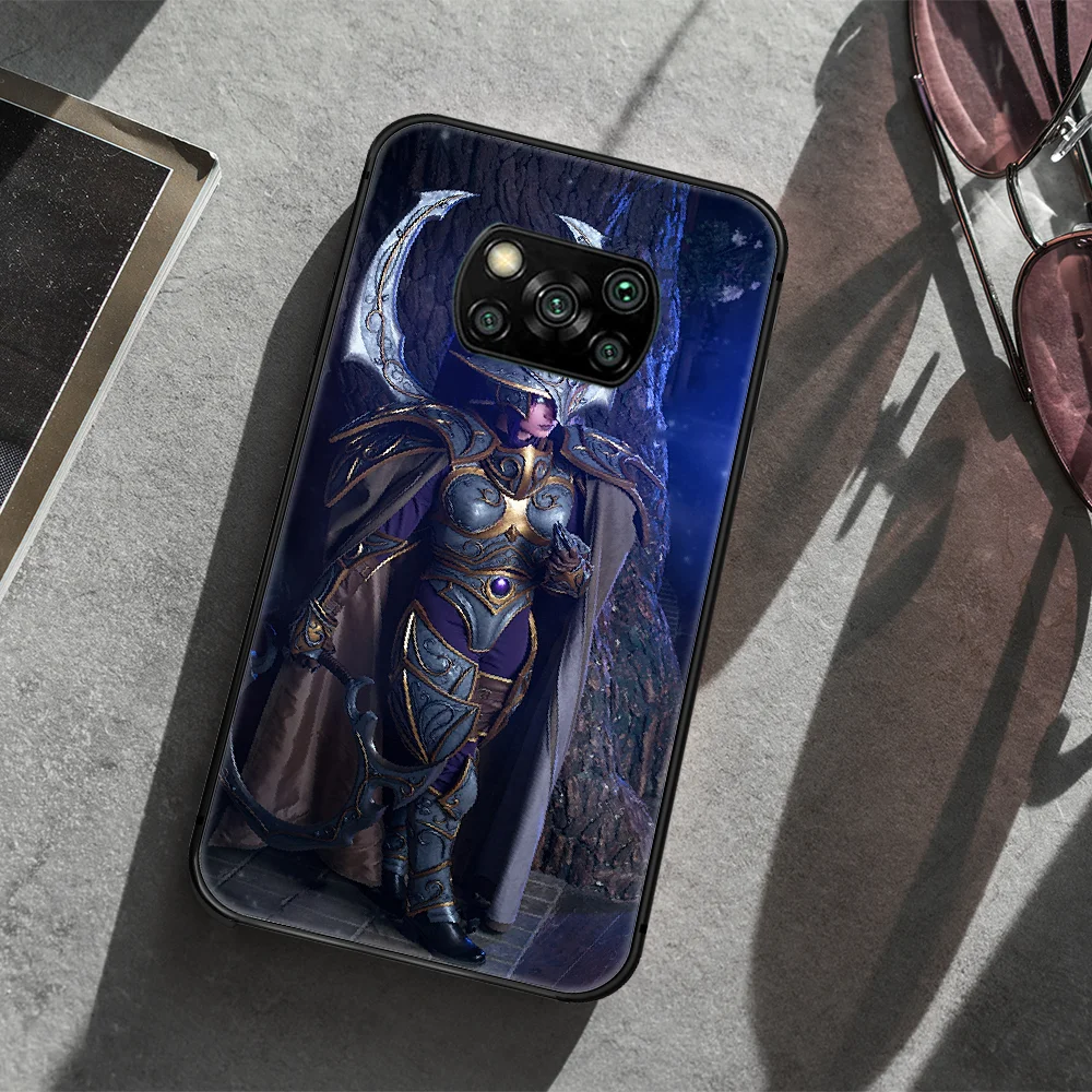 

World of Warcraft game Phone case Cover Hull For Xiaomi Mi A2 A3 8 9 9T Note 10 Se Lite Pro black Prime Silicone Coque 3D Funda