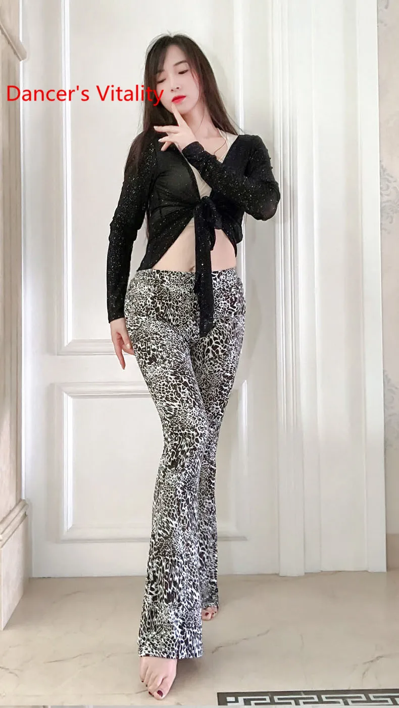 Новинка 2020 тренировочный костюм для танца живота женская одежда штаны с