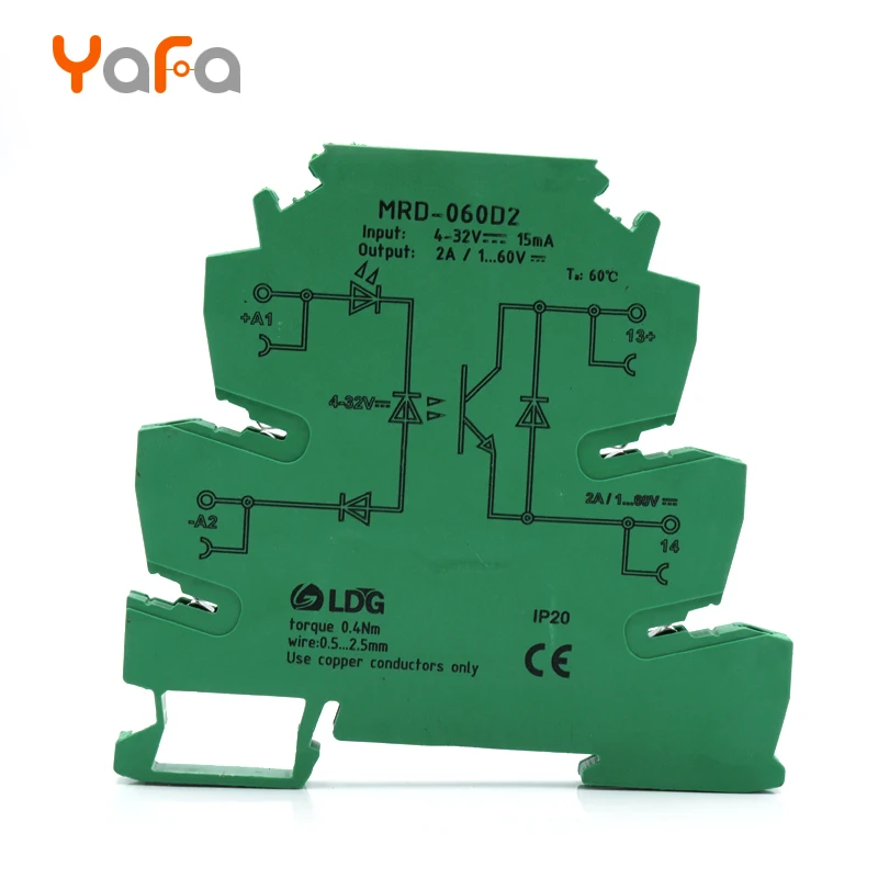 1 шт. встроенный релейный модуль постоянного тока 2 А 24 В ультратонкий порт вход А: