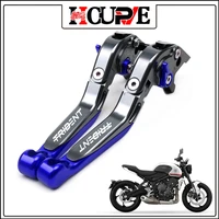 for trident 660 trident660 2021 2022 motorcycle cnc adjustable folding extendable brake clutch lever