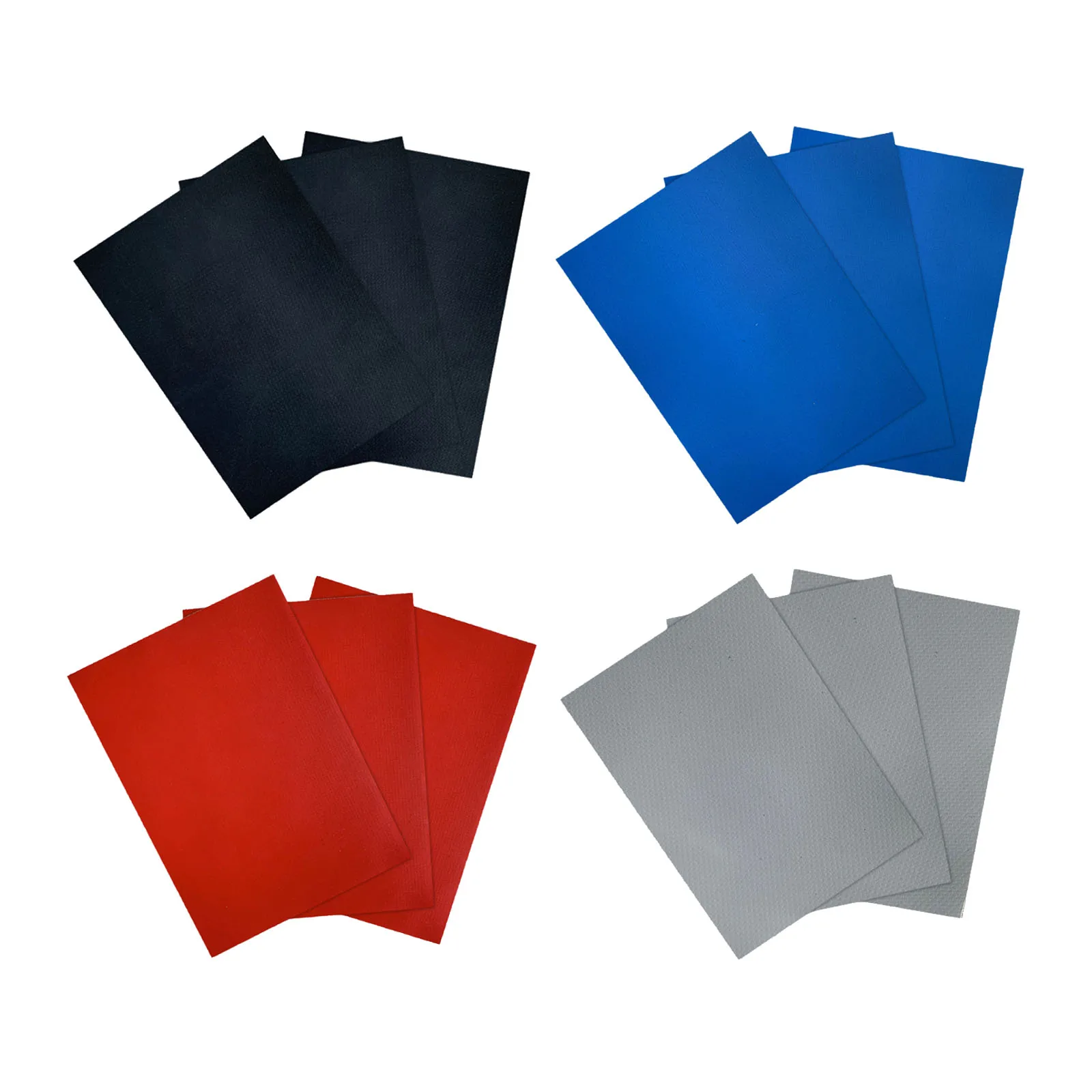 

3Pcs Inflatable Boat Swimming Pool Kayaking PVC Puncture Repair Patch Set
