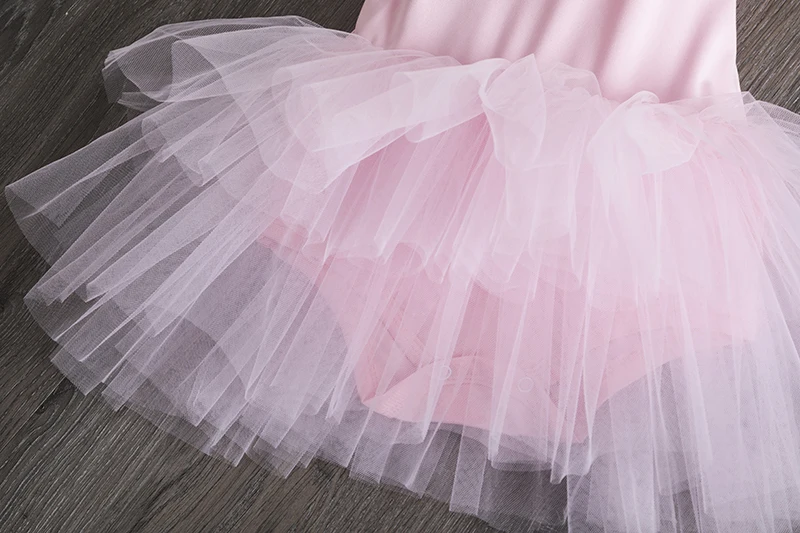 Kids Girls Party Dress Tutu Ballet Dance Wear Sleeveless Gymnastics Leotard Dancing Princess Children Baby Clothes | Детская одежда и