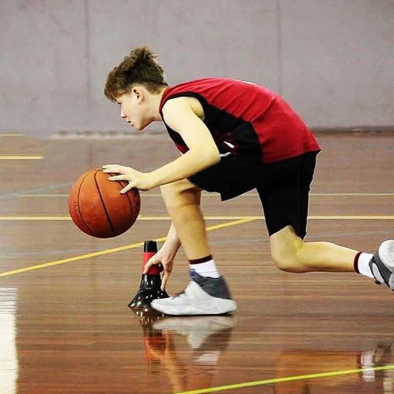 

Hot Thicken Obstacle Sign Sport Cones Football Training Cones Marker Horn MVI-ing