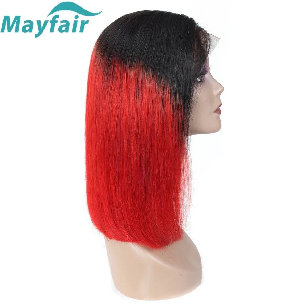 Mayfair 13*4 парик шнурка бразильские прямые человеческие волосы парики 150% плотность L