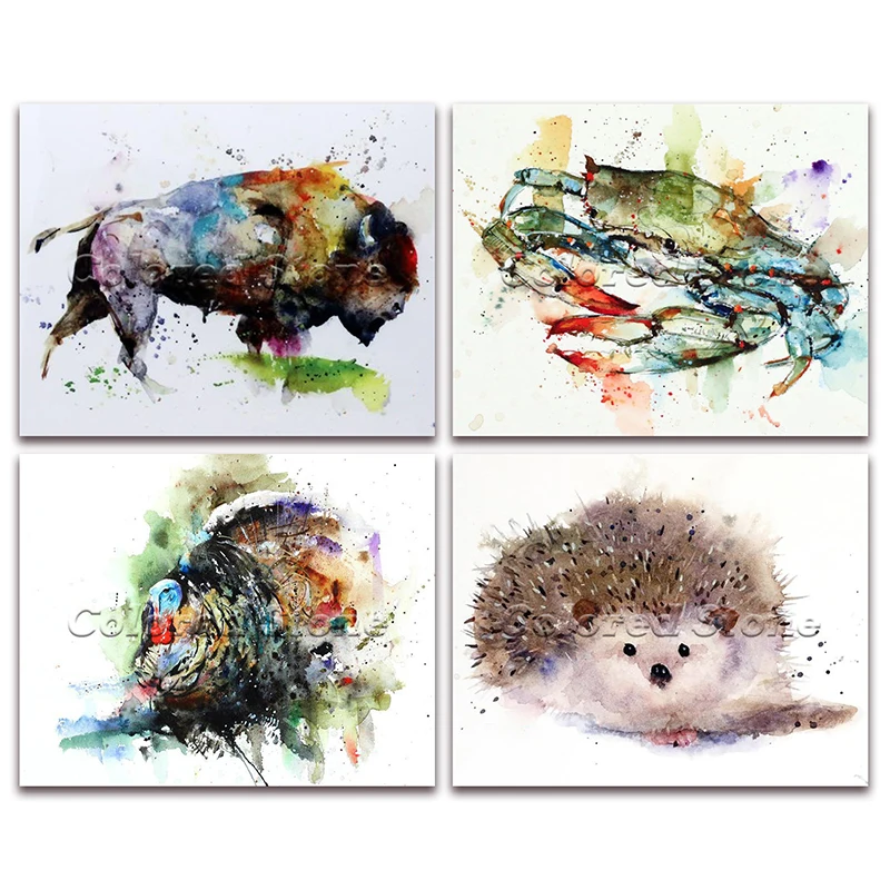 Искусственная живопись вышивка крестиком искусственная Акула тигр ежик 3D сделай