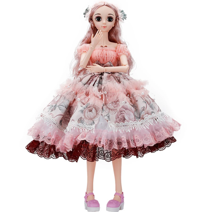 Роскошное винтажное свадебное платье для куклы 60 см BJD Модель Кукла игрушка
