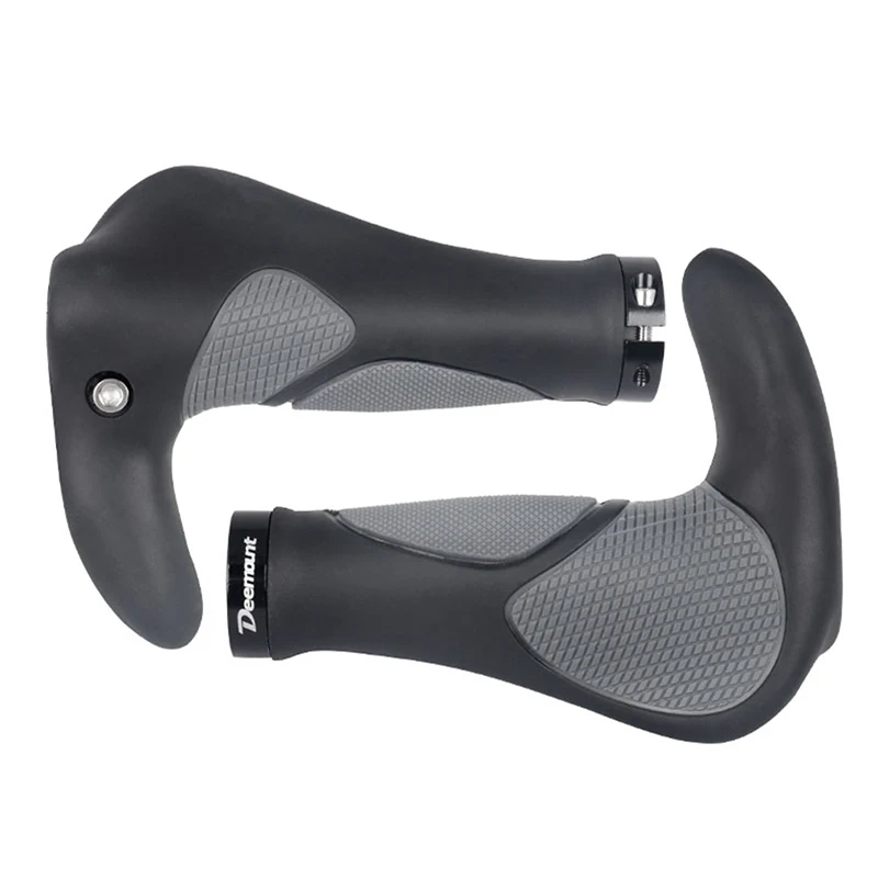 

Deemount Comfy Bicycle Grips TPR Rubber Integrated MTB Cycling Hand Rest Mountain Bike Handlebar Casing Sheath Shock Absorption