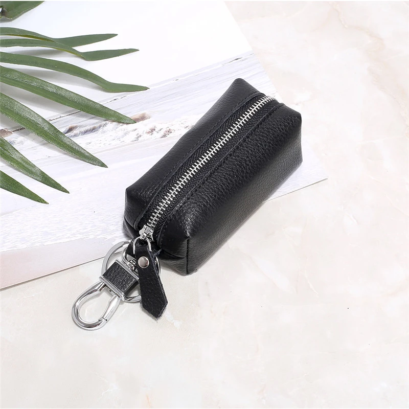 

Маленький деловой чехол для женщин, ключницы, оптовая продажа, кошелек, брелок, кошелек из натуральной коровьей кожи для мужчин и женщин, сум...
