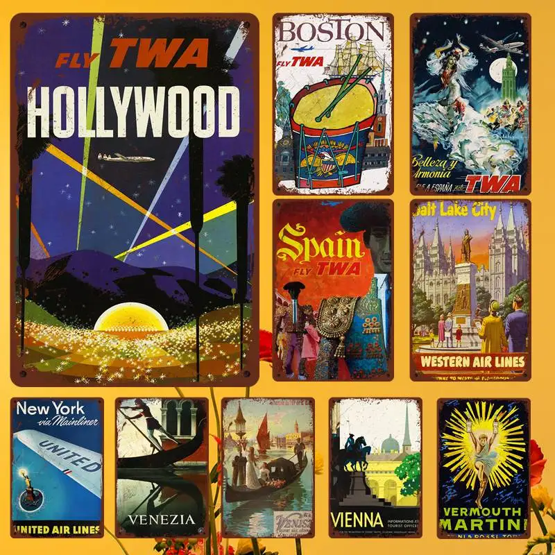 

Retro Vintage Vermouth M ini Retro Vintage Metal Tin Sign