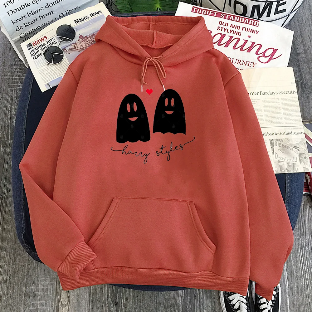 

Harry Styles Hoodie Fall 2020 Two Ghosts Clothes Streetwear Women Tops Print Treat People with Kindness Plus Size Hoodies