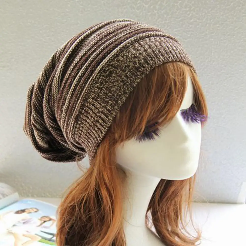 

Winter Beanie Stretchy Comfortable Anti-shrink Soft Skull Beanies Men Hat for Daily Wear