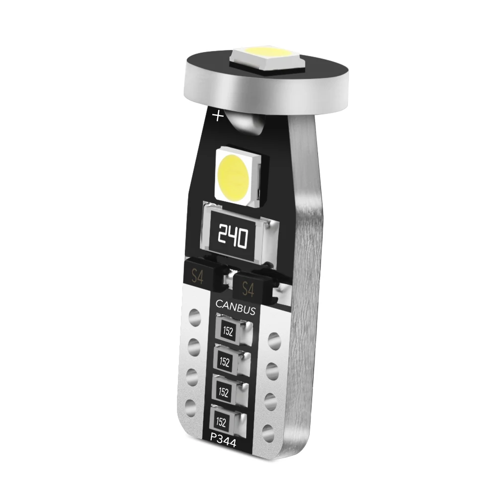 T10 Автомобильные светодиодные лампы сигнальный светильник для ford focus 2 3 bmw e46 e39 e60