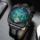 Часы наручные AILANG мужские с кожаным ремешком, брендовые Роскошные водонепроницаемые Роскошные модные топ-часы с хронографом, 2021