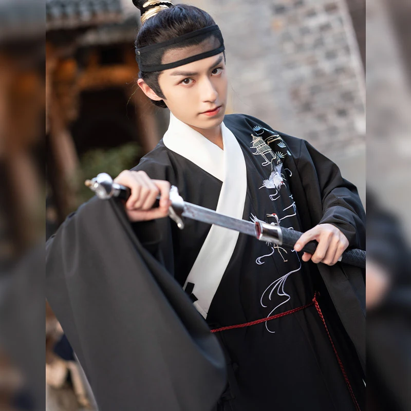 Robe Hanfu Men 'S Spring Chinese Style Ancient Costume Fairy Daily | Дом и сад