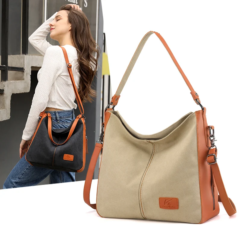 

2022 New Female Travel CrossBody Bag Handbag High Quality Women's Shoulder bag Canvas Ladies Messenger Bag Tote Bolsa Feminina