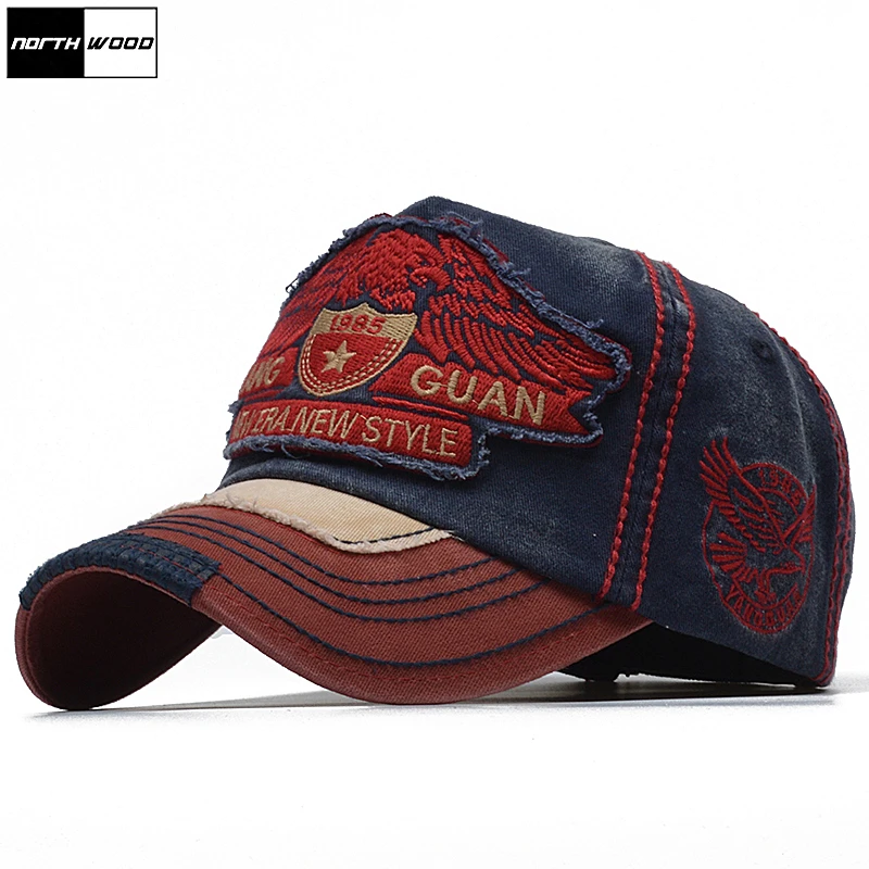 Мужская бейсбольная Кепка [NORTHWOOD] бейсболка с 3D вышивкой в стиле хип хоп шляпа