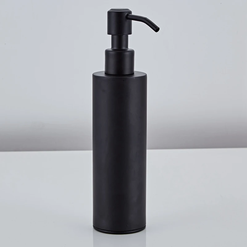 

200Ml Stainless Steel Soap Dispenser with 4 Pack Bath Towel Hook Set, Robe Hook