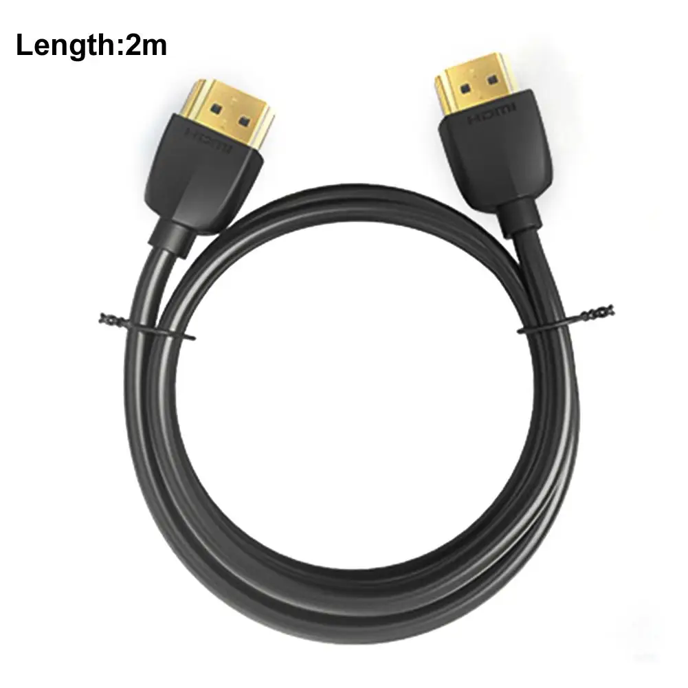 HDMI HD кабель 2 0 4K мягкий 3D видео удлинение расширенное подключение к компьютеру ТВ