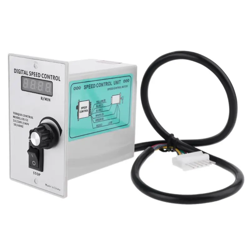 Новый регулятор скорости двигателя крутящего момента 400 Вт 2 А 220 240 В 50/60