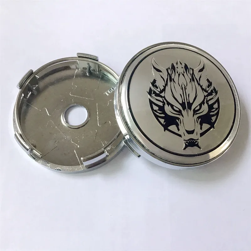 4 шт. 60 мм для головы волка Льва тигра орла Центральная Пылезащитная крышка колеса