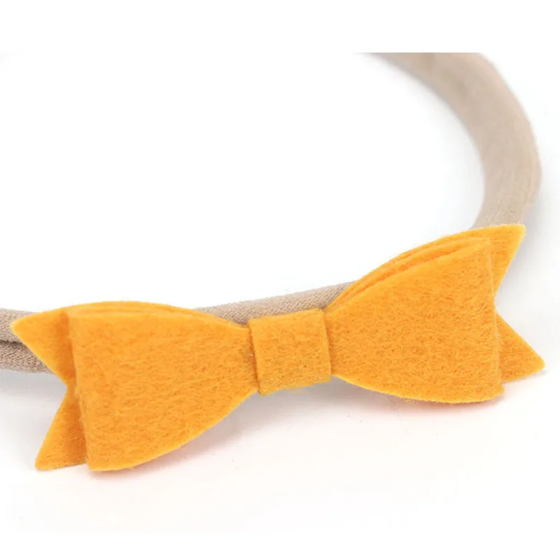 

Nonwoven Manufacturers Selling Small Bowknot Non-trace With Europe And The United States Baby Hair Head With Children