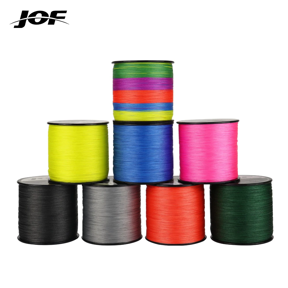 300 м JOF Фирменная японская многонитевая плетеная рыболовная леска 100% PE от 8 фунтов