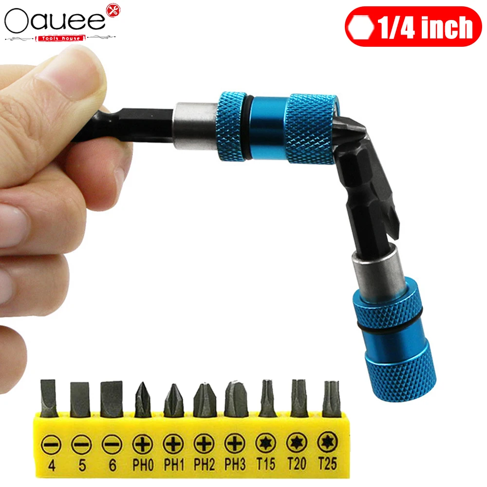 

6.35mm Hex Shank Screw Depth Magnetic Screwdriver Bit With Drill Bits Holder Hex Driver Bar Extension Electric Screwdriver Bit